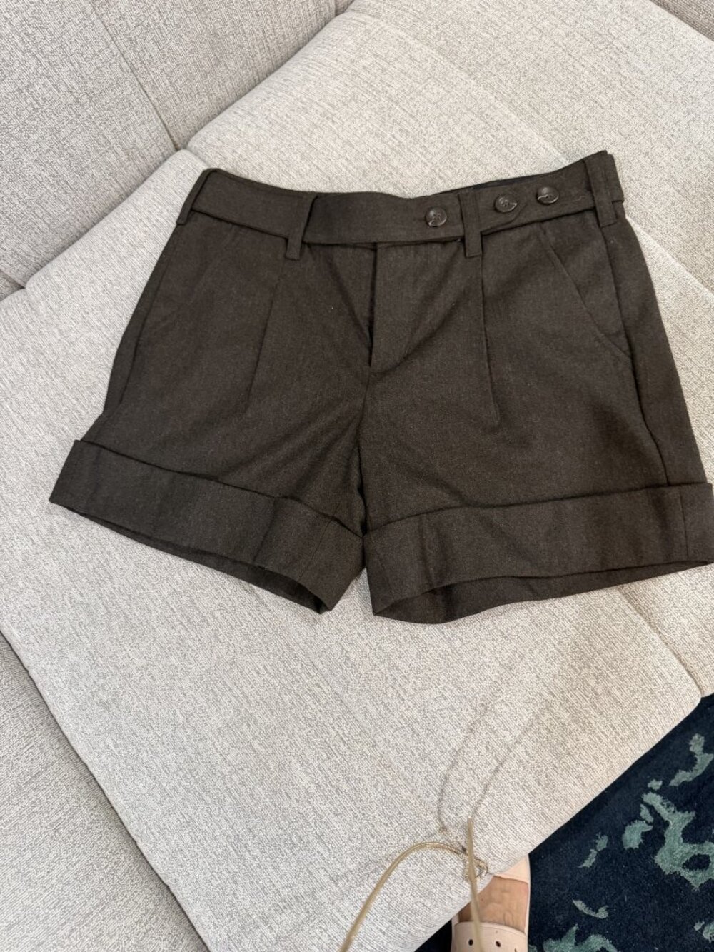 Vince Modern Wool Shorts S2